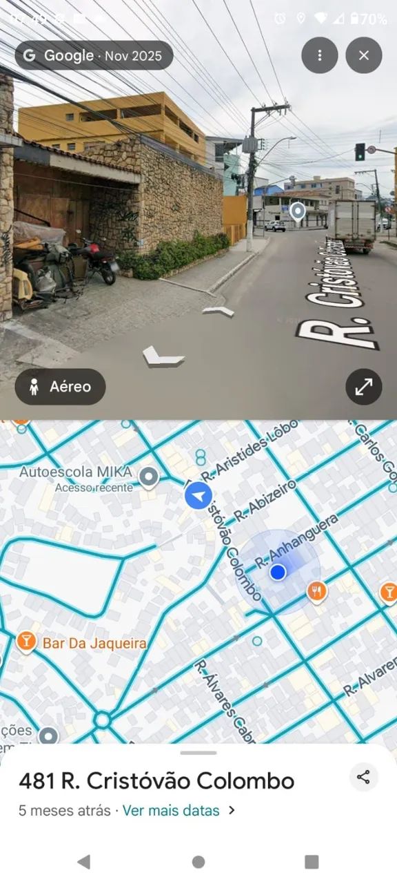 TERRENO DE 300 M² COM 2 CASAS - CRISTÓVÃO COLOMBO