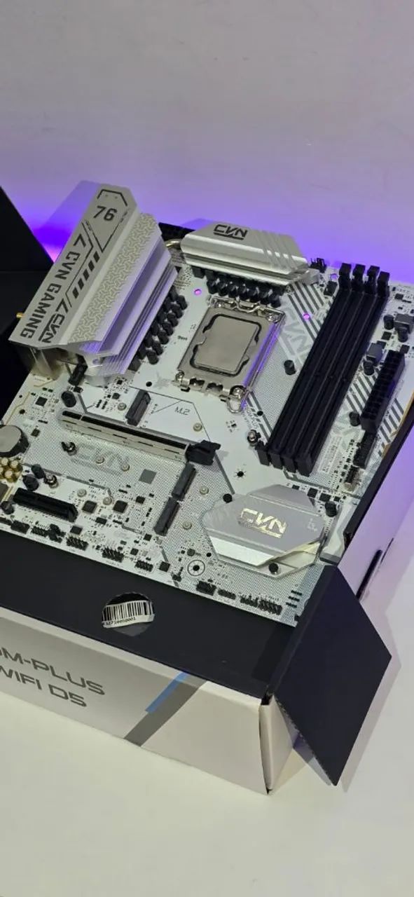 Placa mãe  CVN B760M-Plus WiFi, DDR5 LGA 1700
