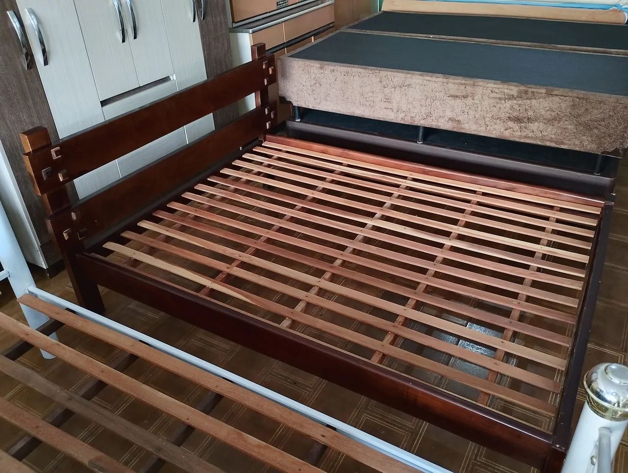 Cama de casal madeira maciça  - Foto 3