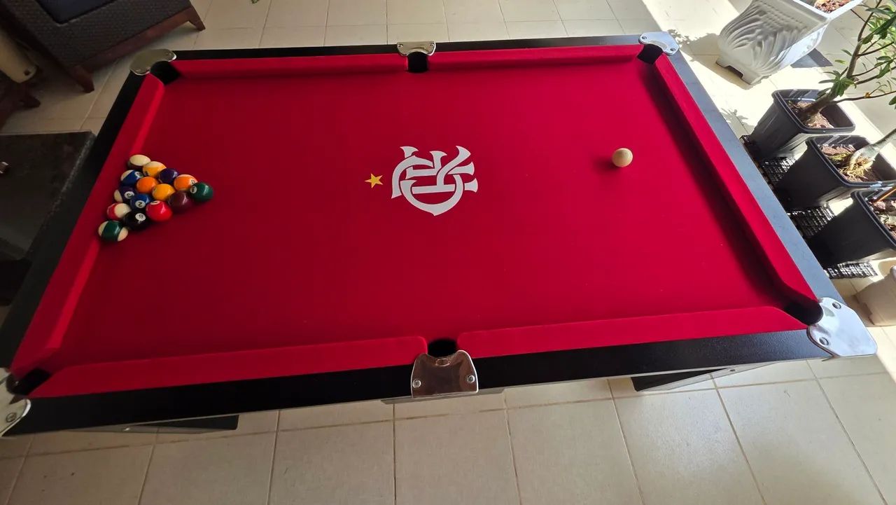  MESA DE SINUCA DO FLAMENGO - NOVA!  - Foto 2