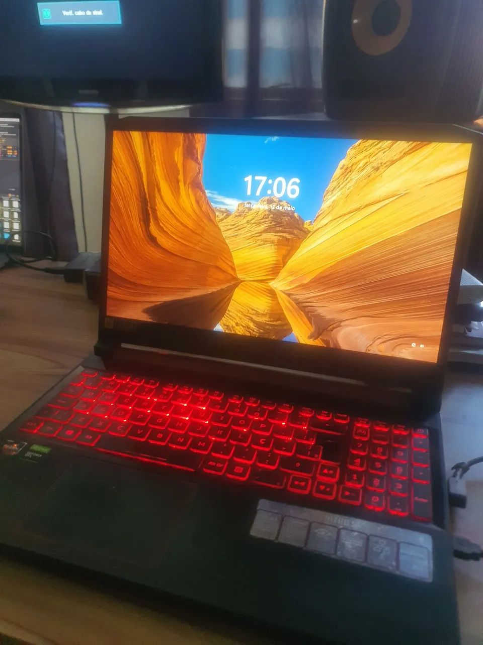 Notbook Nitro 5 Ryzen 7 3750h 