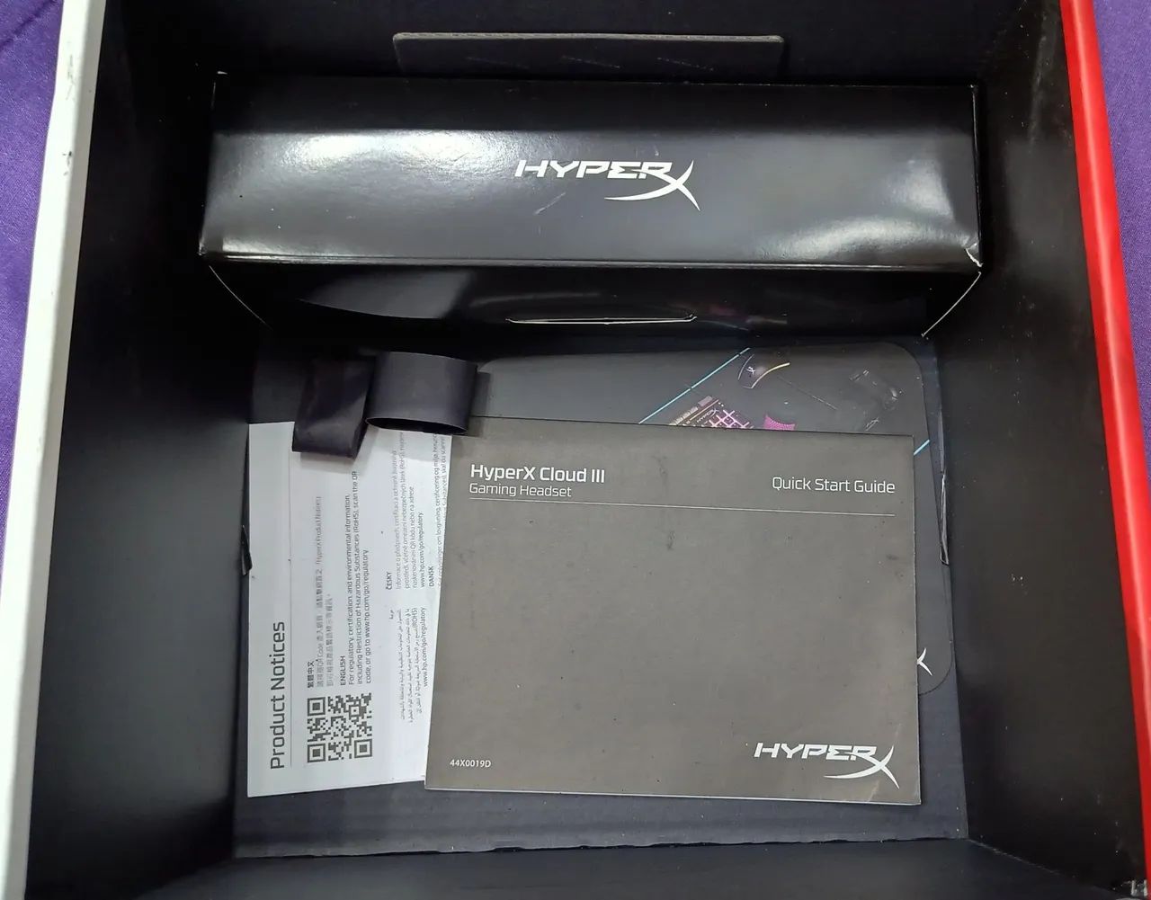 Headset HyperX Cloud III - excelente funcionamento - Foto 5