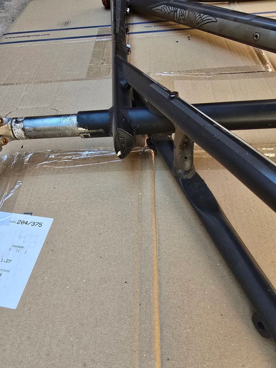 Quadro Gt Timberline Triple Triangle Aro 29 com Garfo e canote - Foto 3