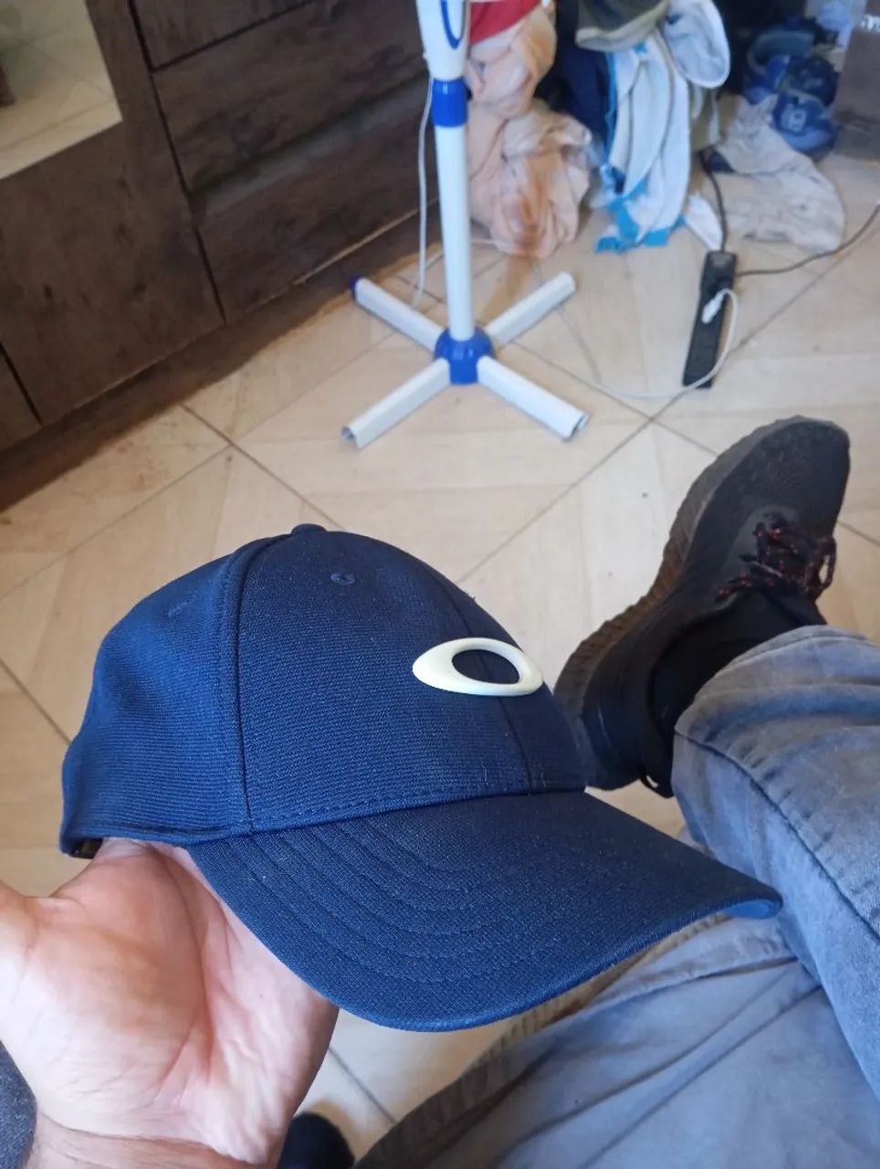 Boné da Oakley tincan azul - Foto 2
