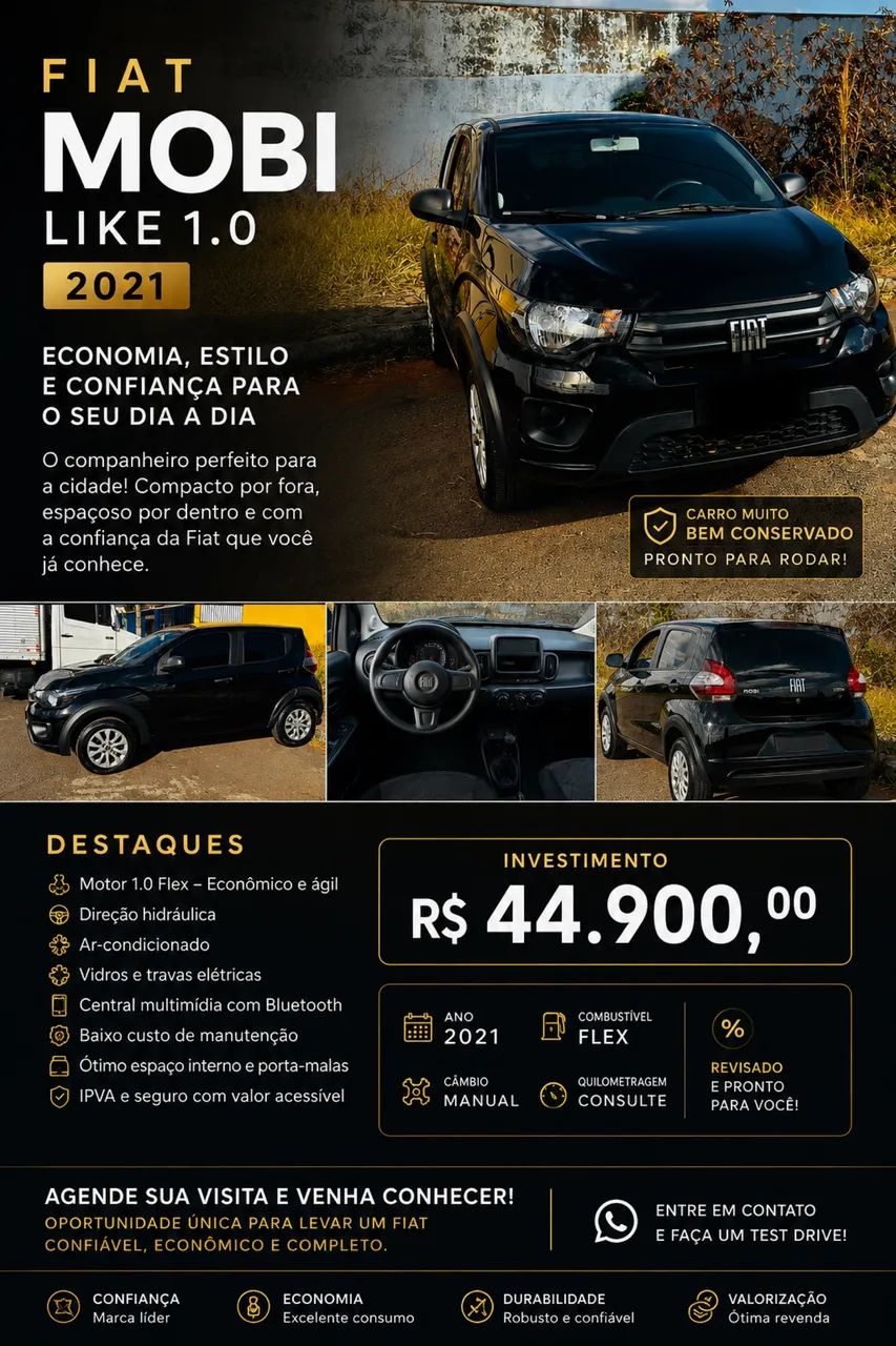 Fiat Mobi MOBI LIKE 1.0 Fire Flex 5p. 2021