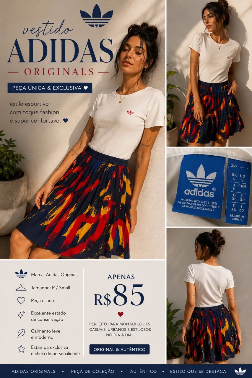 Vestido Adidas - Foto 2