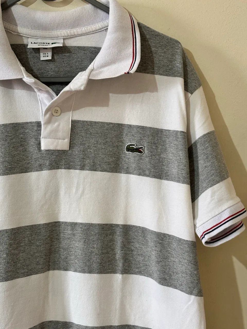 Polo Masculina Listrada Lacoste Original 