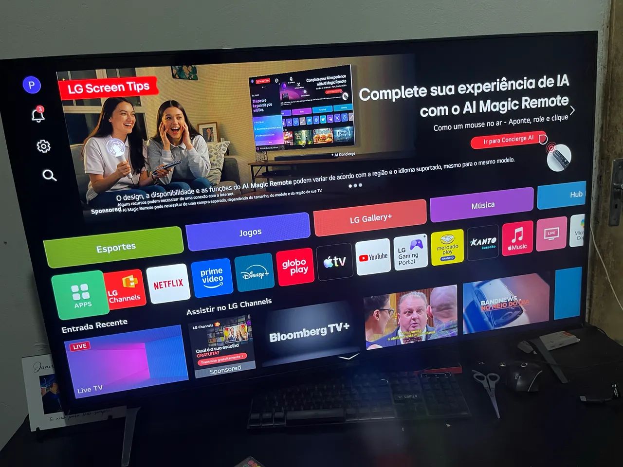 SMART TV LG 50 POLEGADAS 4k