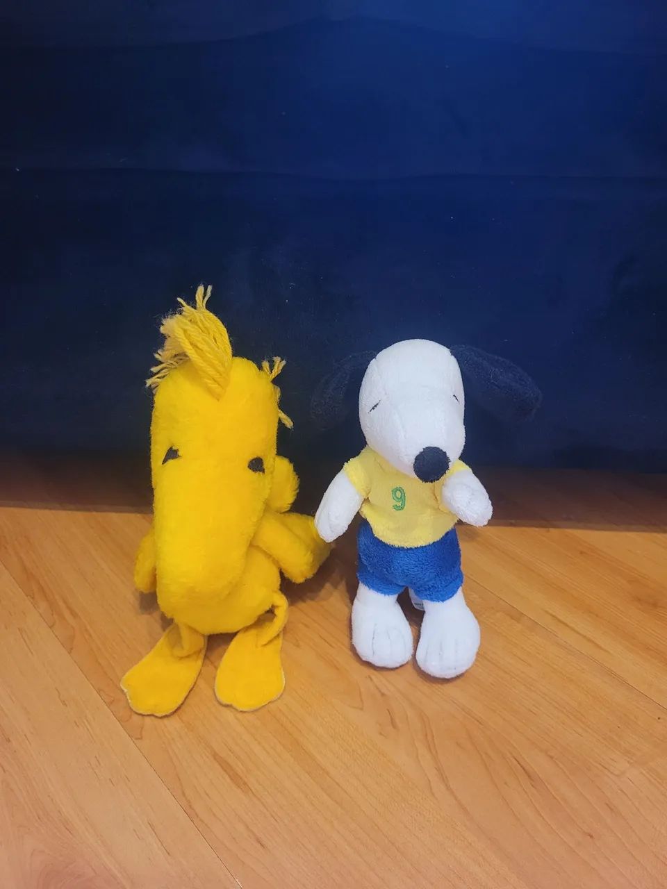 Selling a lot of Snoopy/Woodstock plush toys by Estrela