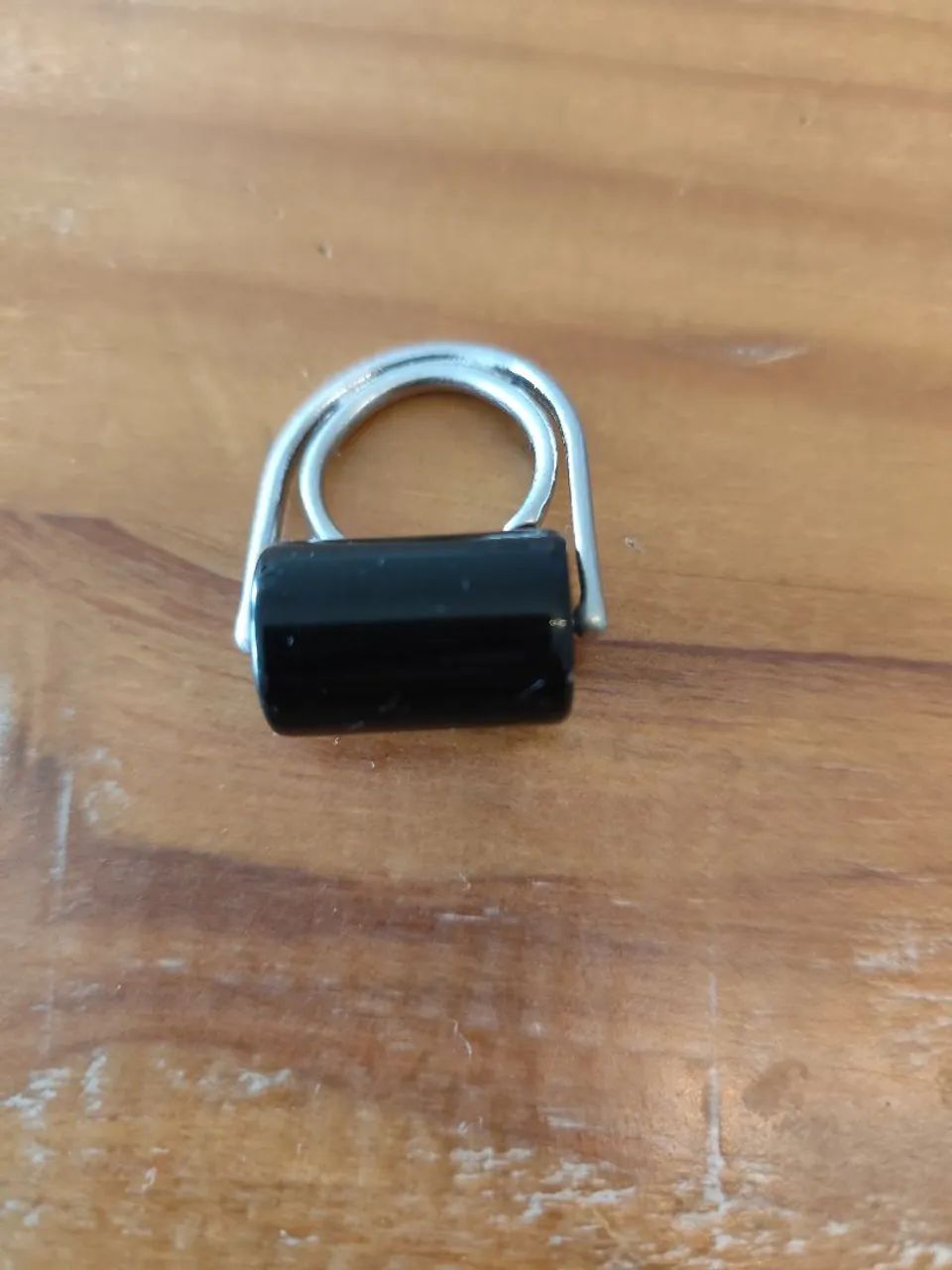 Anel Zara Statement preto novo tamanho 16 - Foto 3