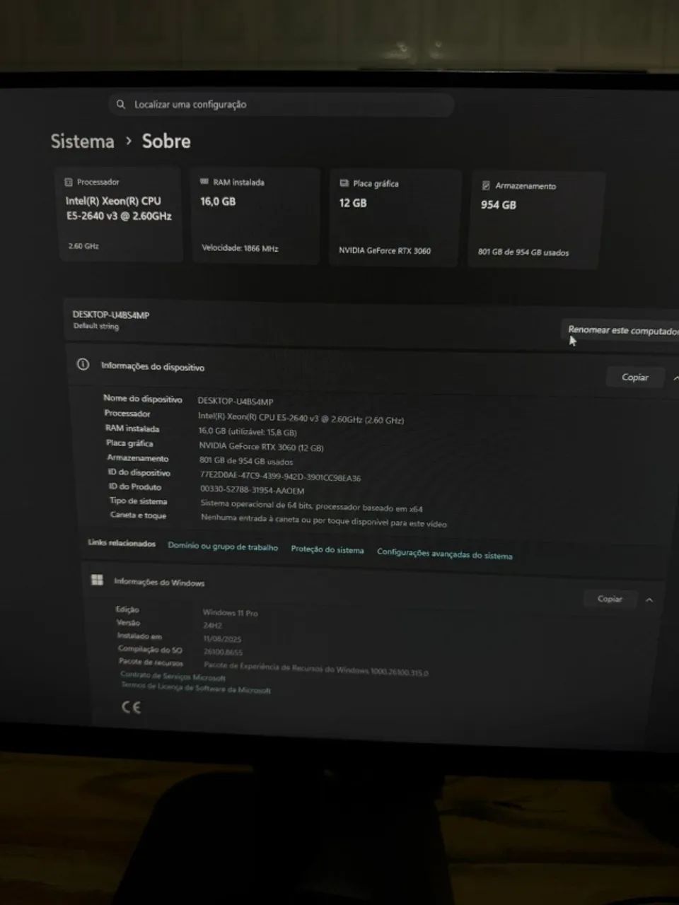 PC Gamer RTX 3060 12GB - Foto 5