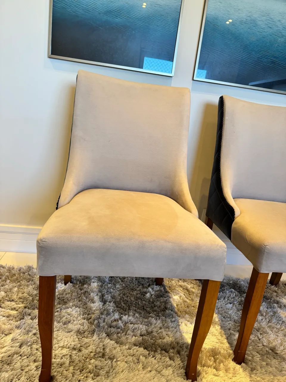Par de Poltronas para Mesa de Jantar em Madeira Maciça - Foto 3