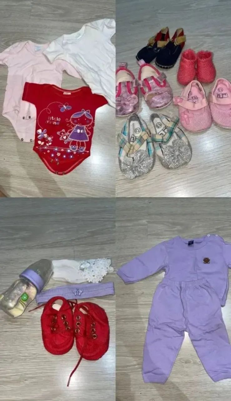 Baby Reborn - Com acessórios e roupa - Foto 3