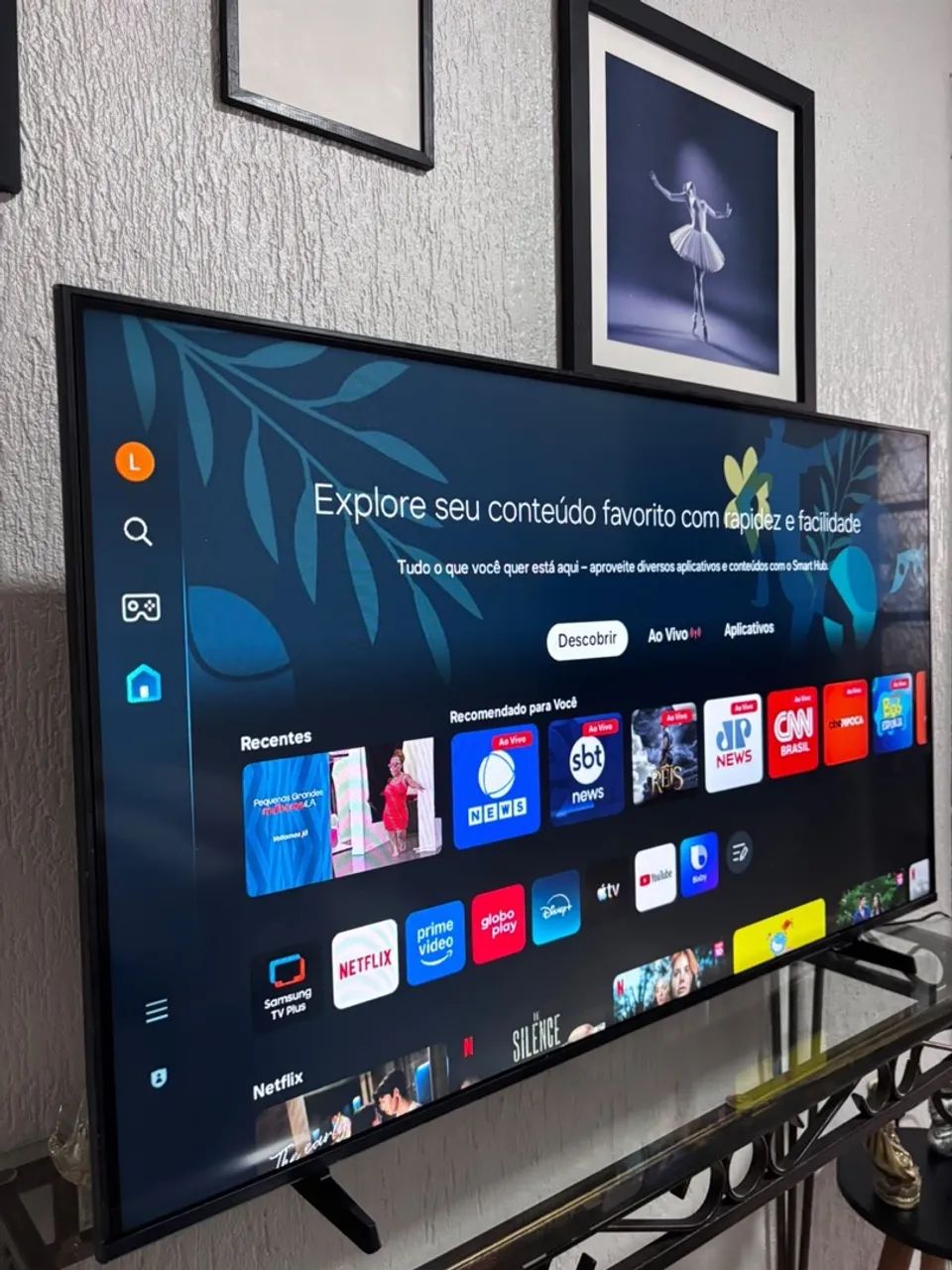 Smart tv Samsung 50 polegadas 4k com X box e bordas infinitas de tela. (Oportinidade) - Foto 4