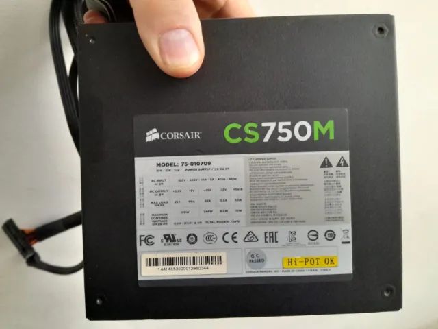 FONTE CORSAIR CS750M - Foto 4