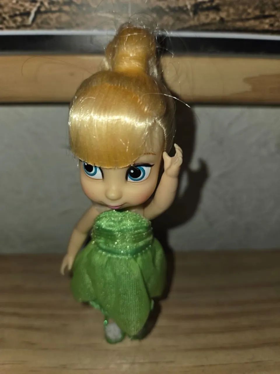 Boneca Tinker Bell Mini Animators Usada  - Foto 4