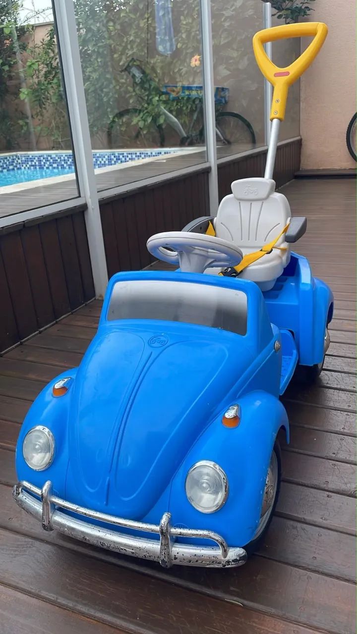 Carrinho de infantil/criança/bebê fusca - Foto 2