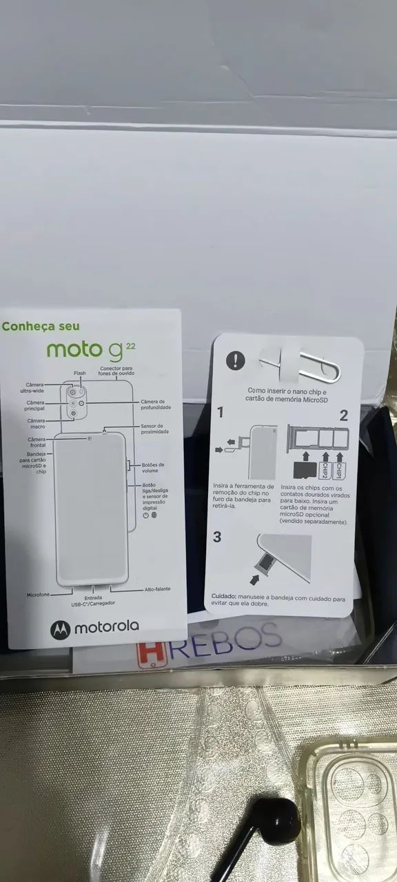 Moto g 22 [128 gb e 4 gb de RAM] Praticamente zero. - Foto 4
