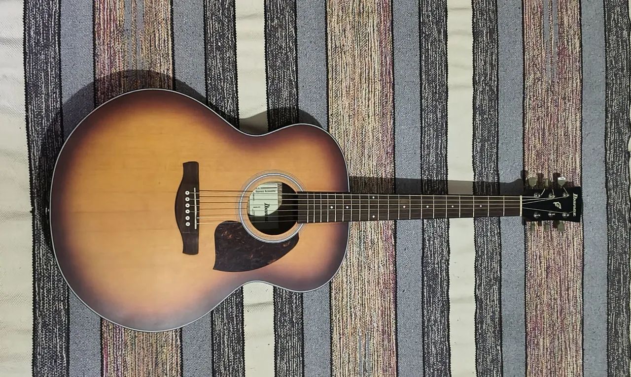 Violão elétrico Ibanez PJ50E-OAH Jumbo  - Foto 2
