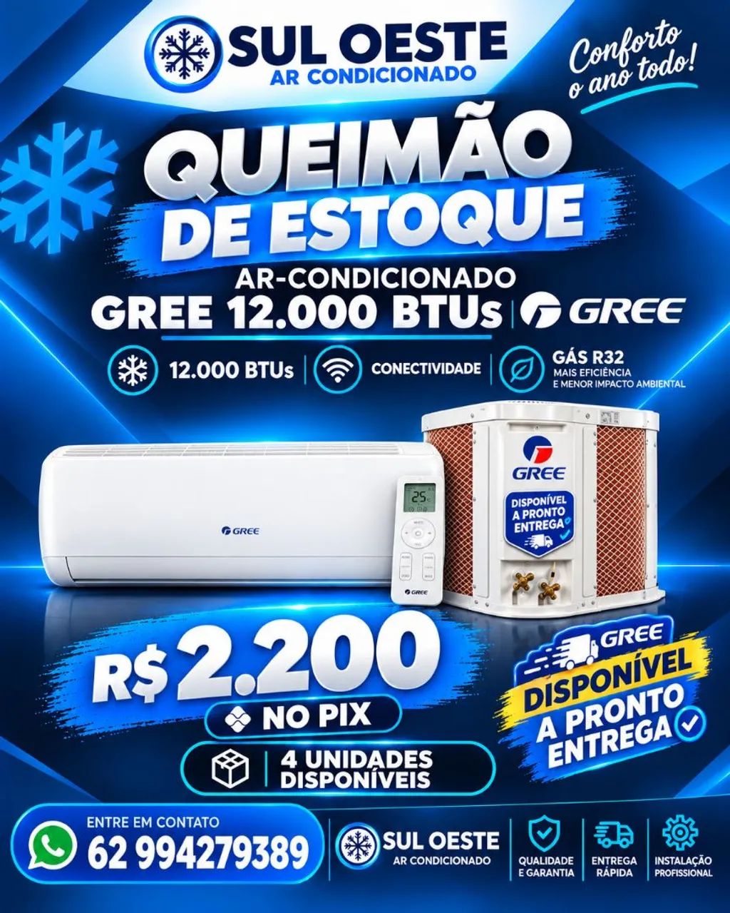 Ar condicionado Gree