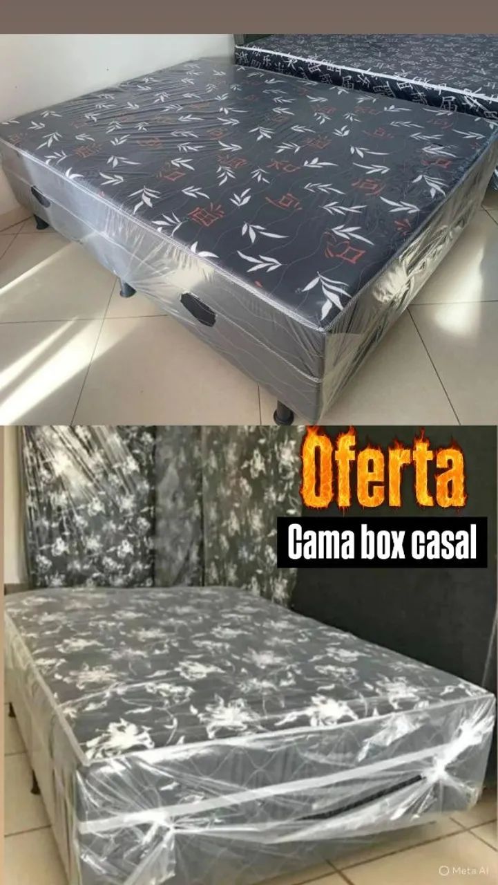 Cama box - casal