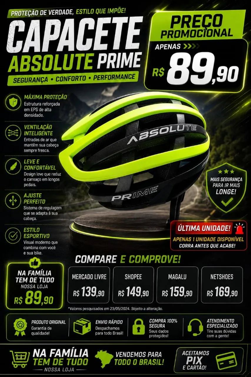 Capacete Absolute