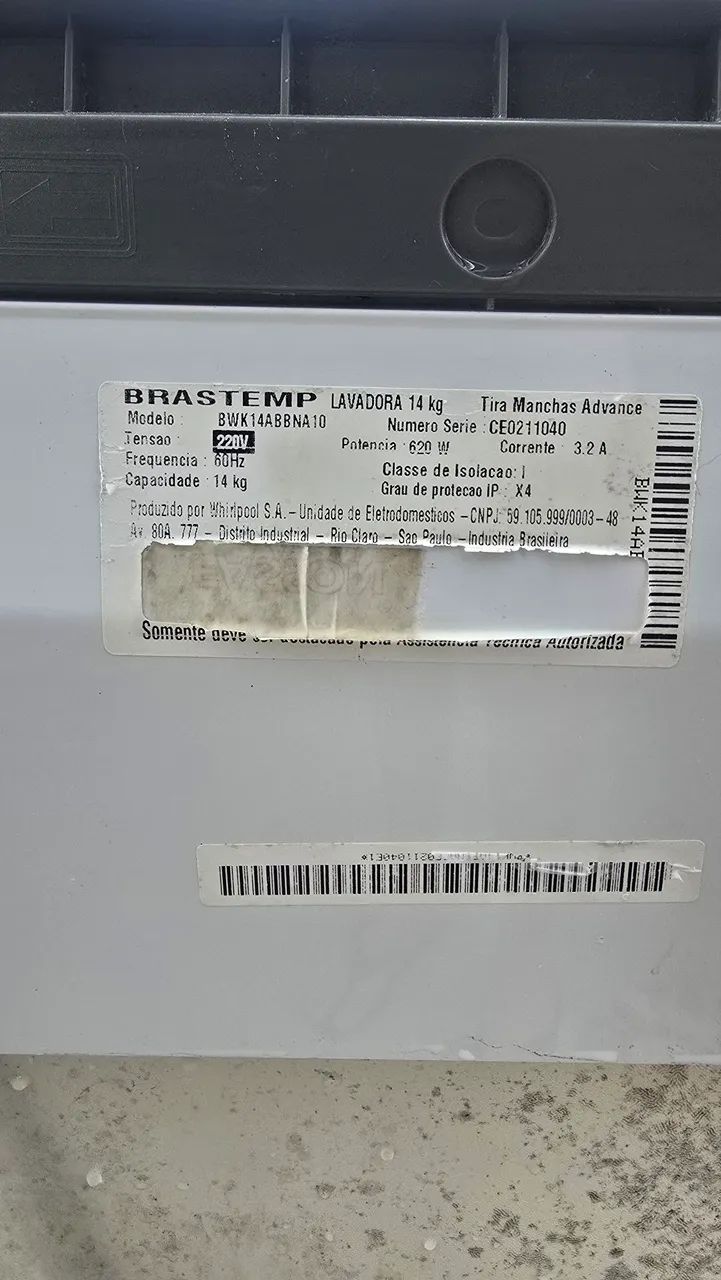 Maquina de lavar brastemp com defeito - Foto 3