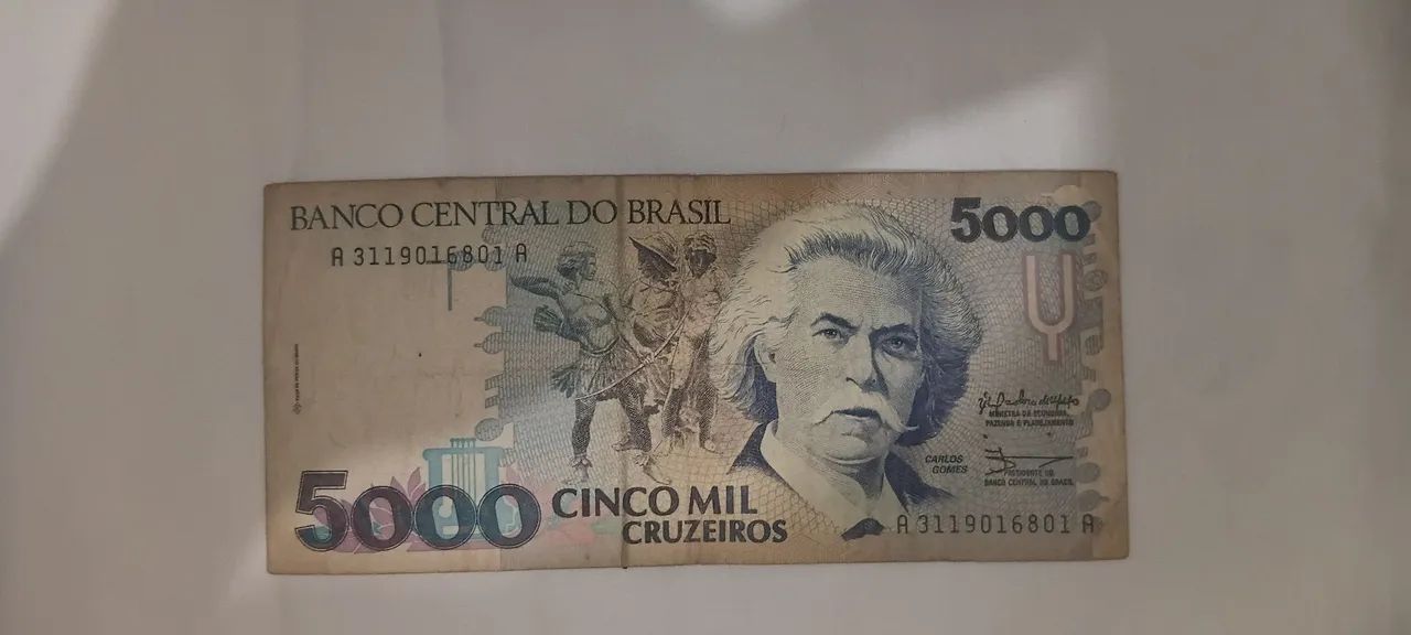 Nota de 5000 Cruzeiros