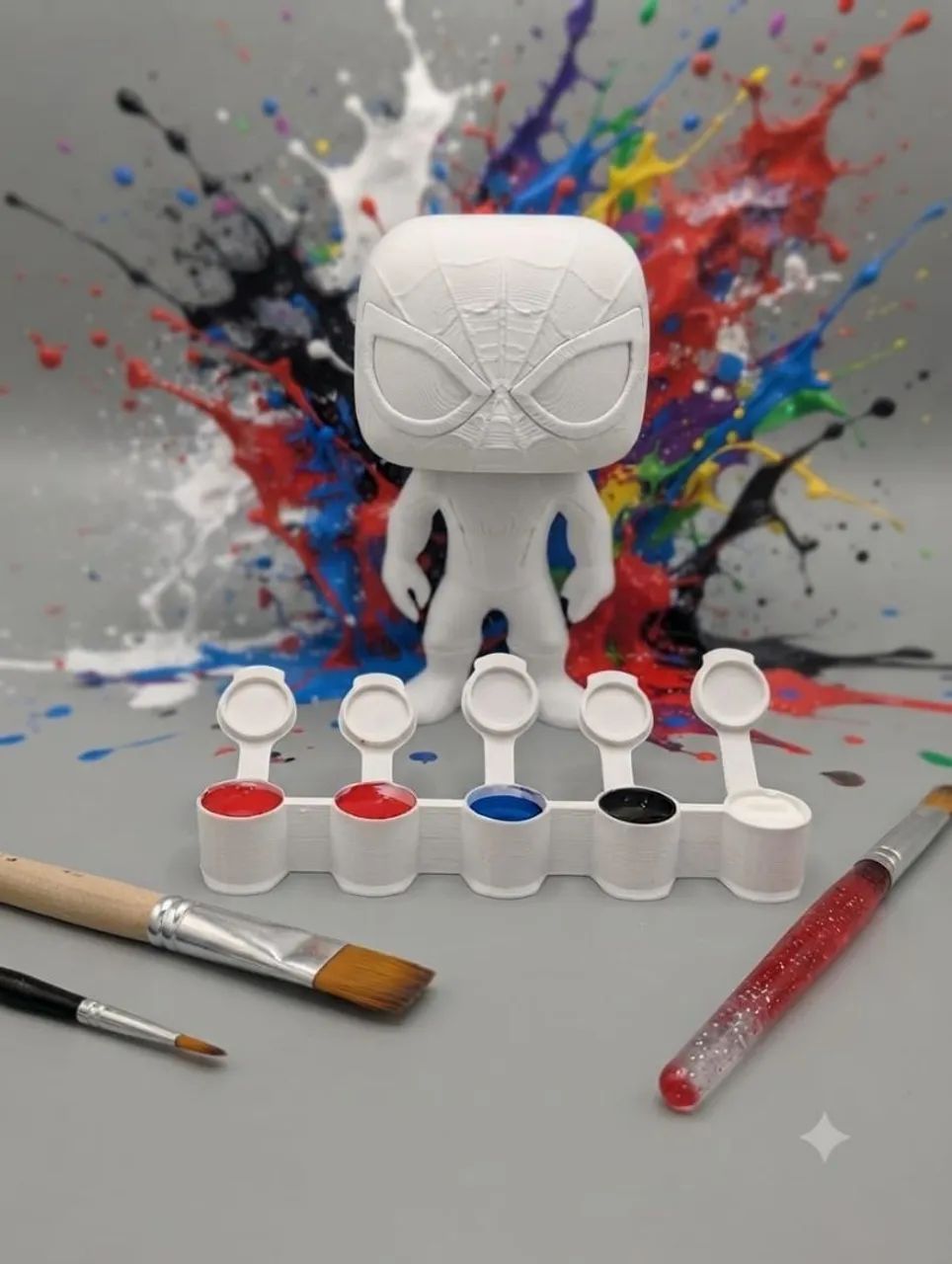 Boneco 3D para pintar 