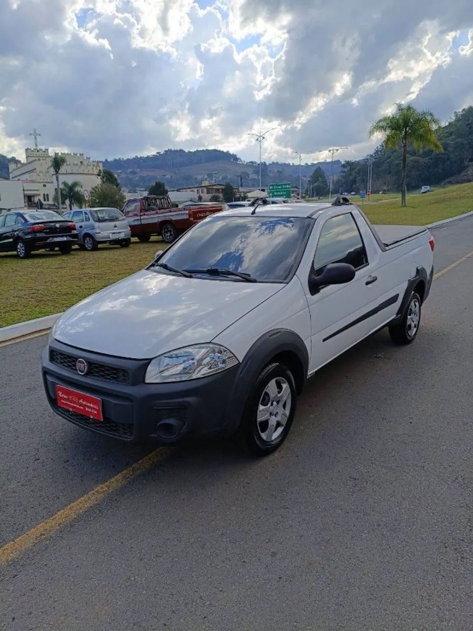 Fiat Strada Working Hard 1.4 Fire Flex 8V CS 2019 - Foto 2
