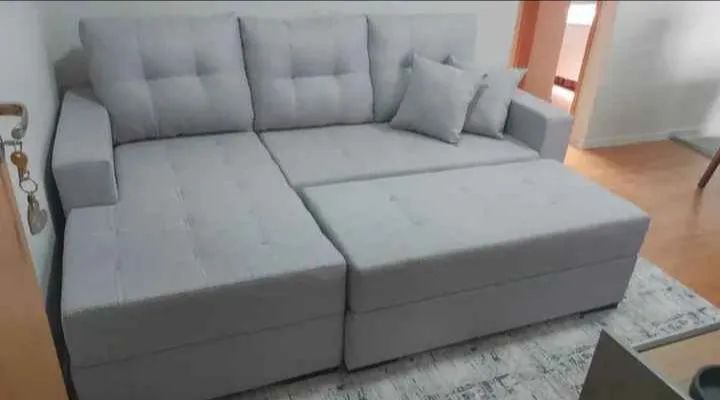 Sofá  três  lugares chaise  - Foto 2