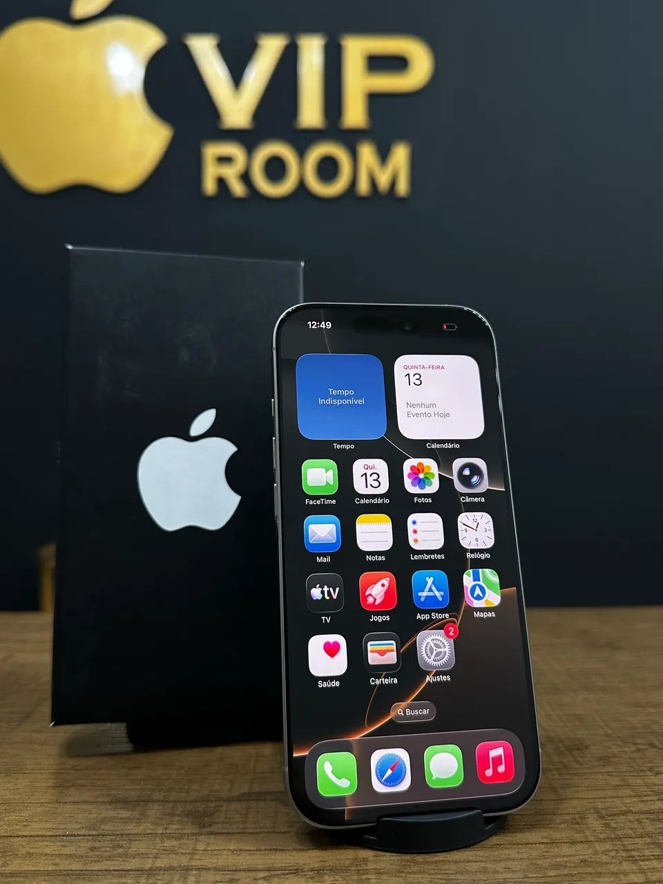 iPhone 16 Pro 256gb natural semi novo impecável  - Foto 4