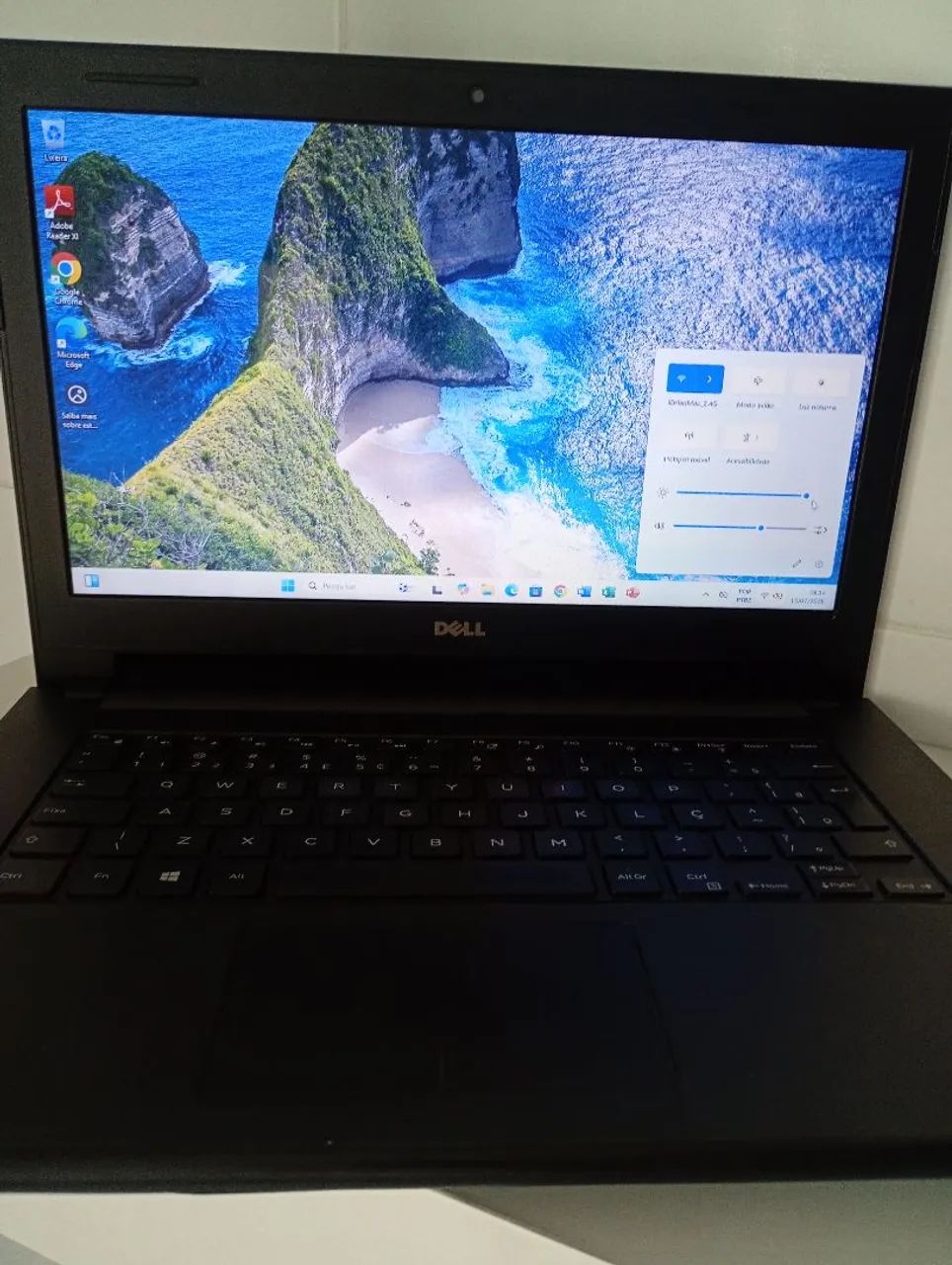 Notebook Dell Inspiron 14, i3 4° geração com 3 meses de garantia.
