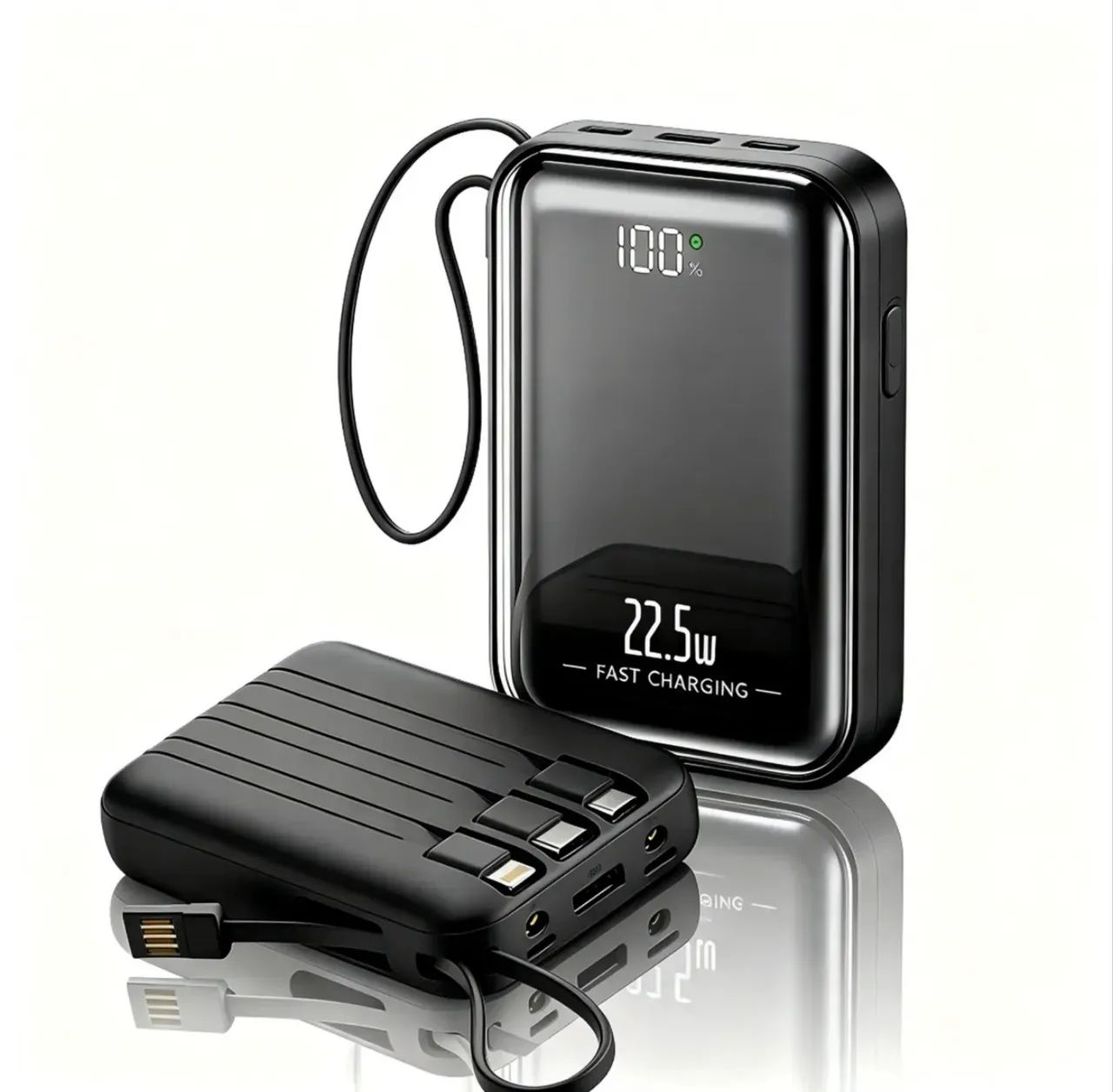Powerbank 20.000mAh 22.5w display lanterna Led - Foto 2