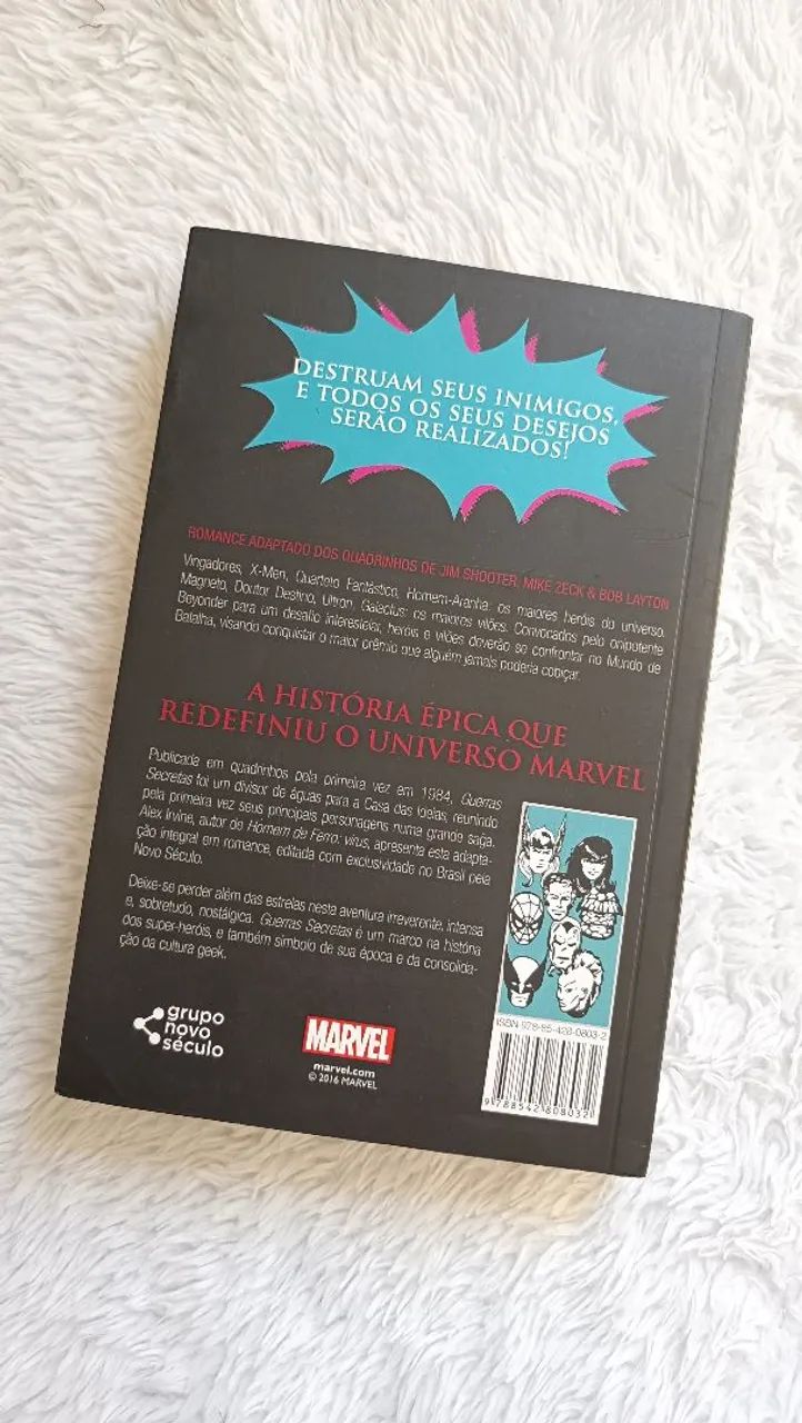 Livro guerras secretas marvel - Foto 2