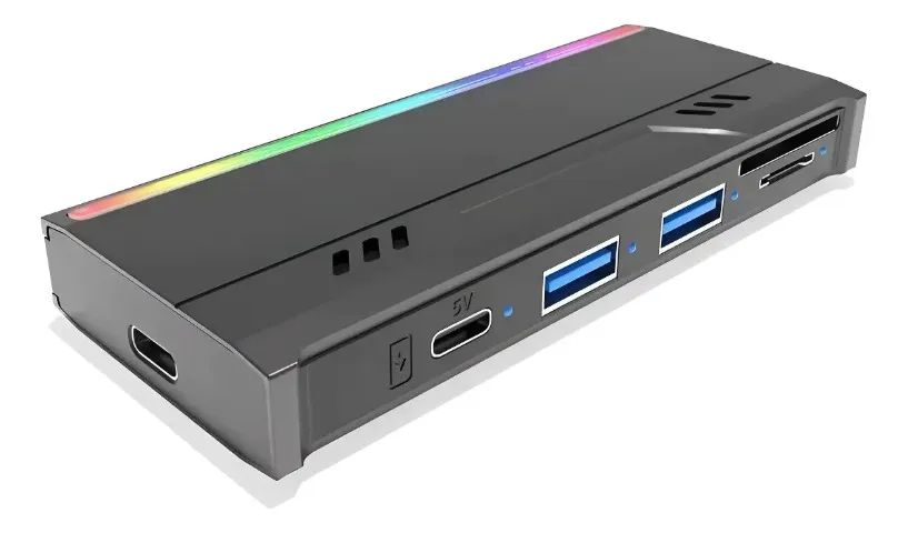 Case SSD M.2 NVMe USB 3.0 Leitor SD TF USB Hub  - Foto 2