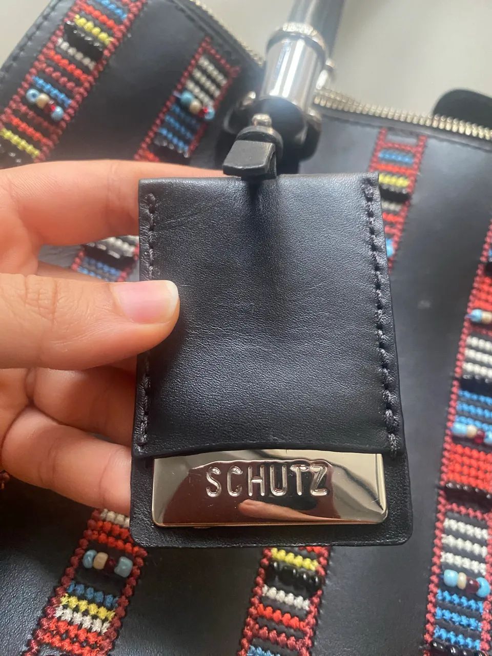 Bolsa de Couro Grande Schutz  - Foto 3