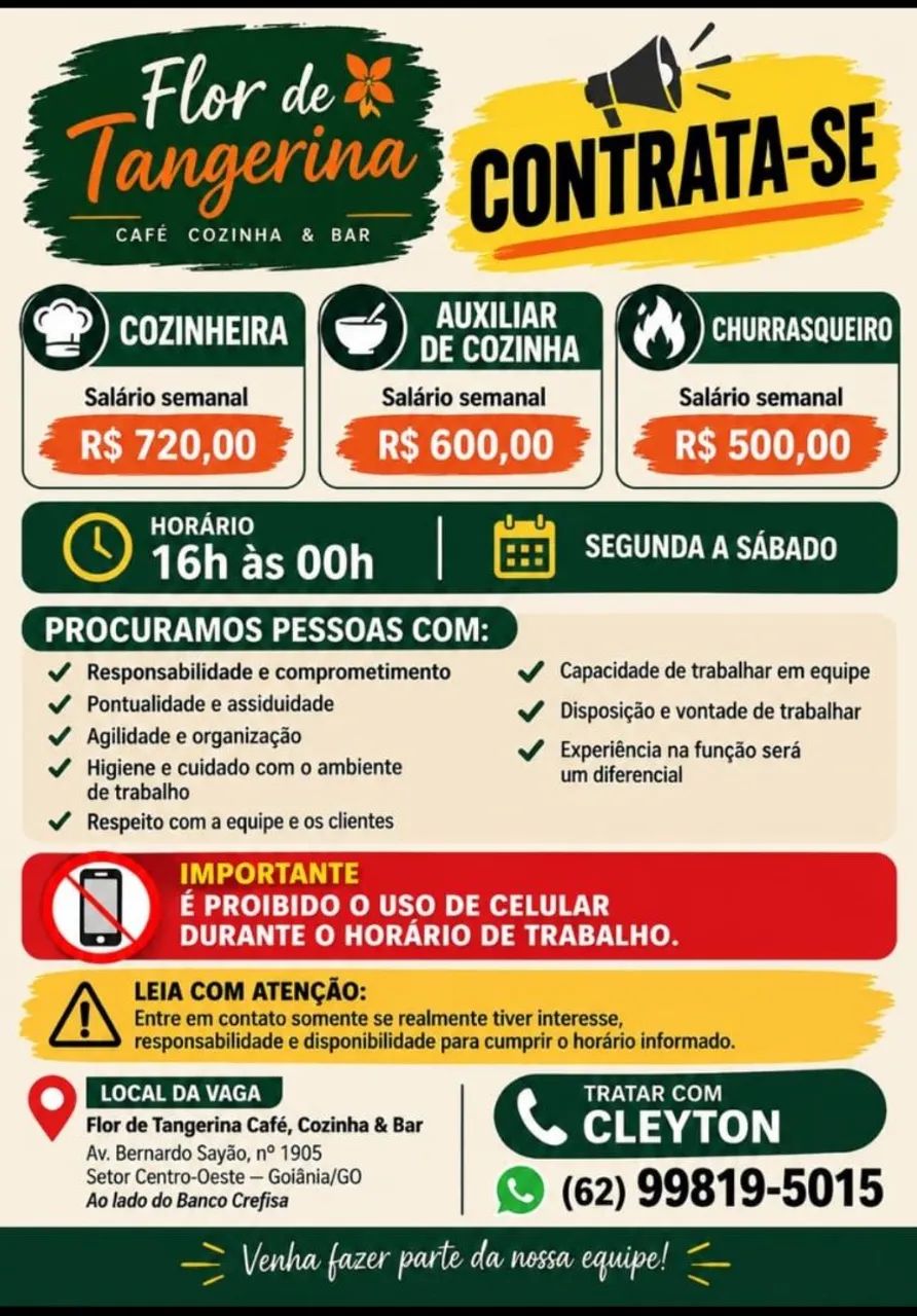 Vagas Disponíveis