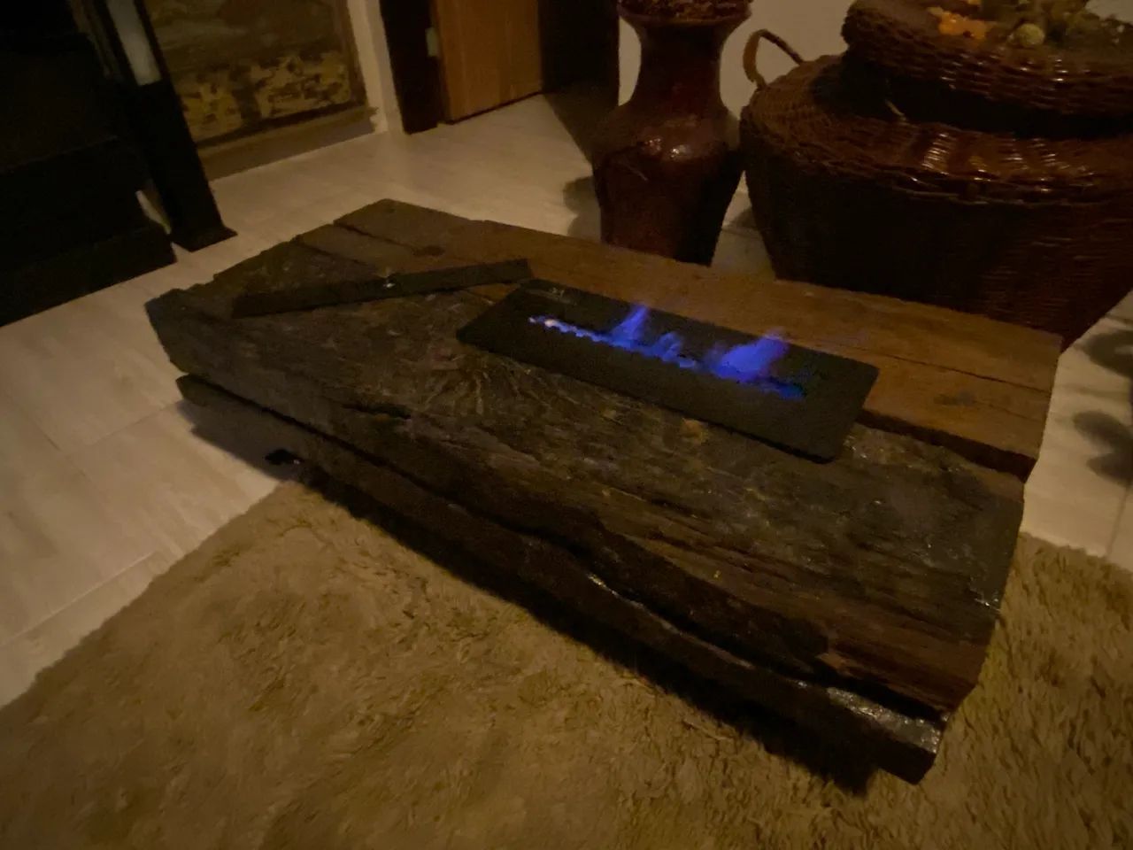 Mesinhas centro e lareiras ecológicas  - Foto 5