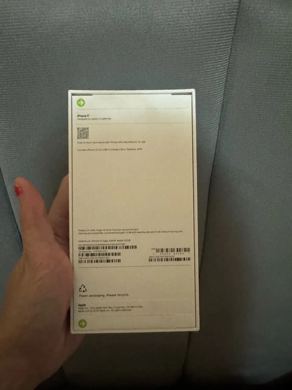 iPhone 17 256GB ? NOVO, LACRADO NA CAIXA ? - Foto 3