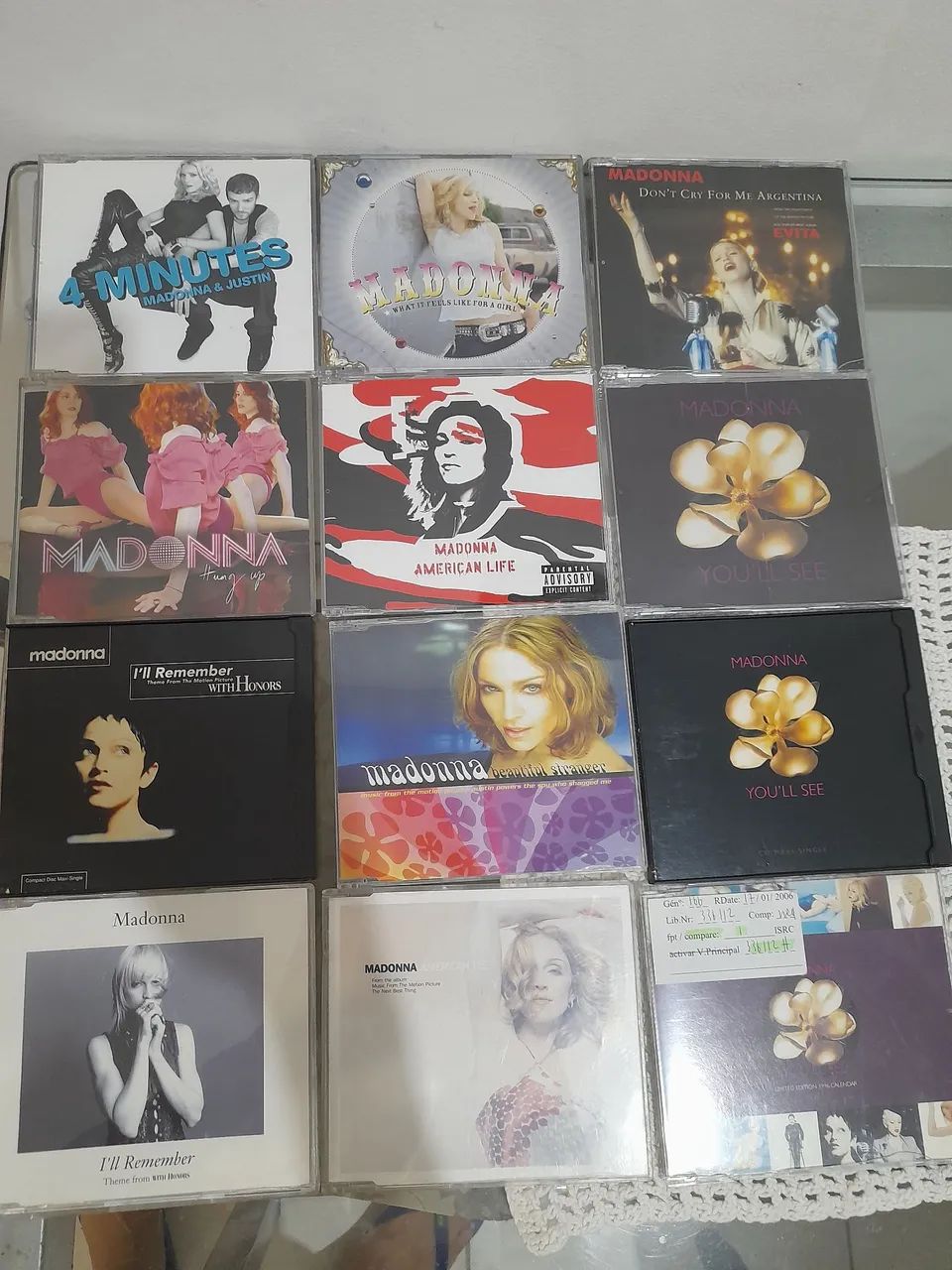 Madonna Singles 