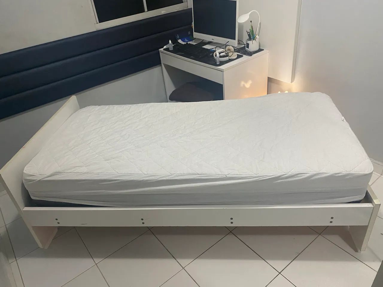 Cama solteiro madeira  - Foto 3