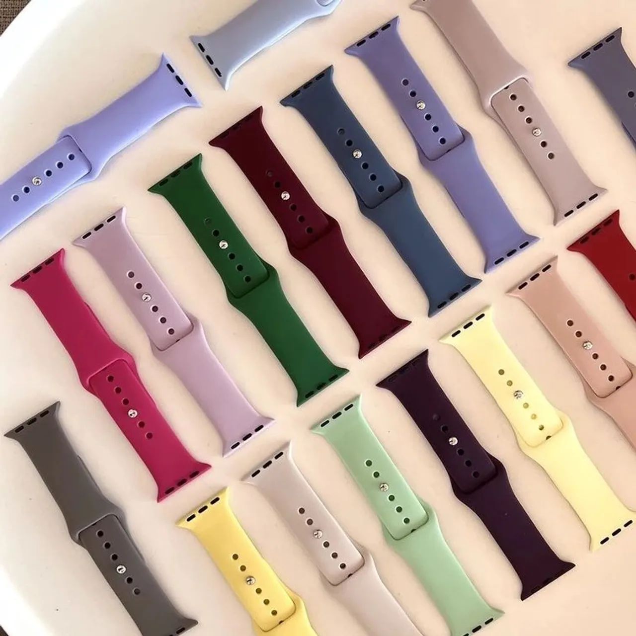 Pulseiras para smartwatch de silicone  - Foto 2