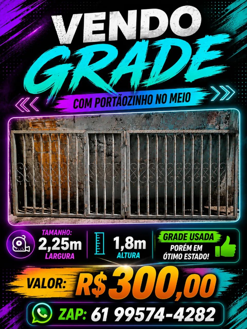 Grades para loja - Foto 2