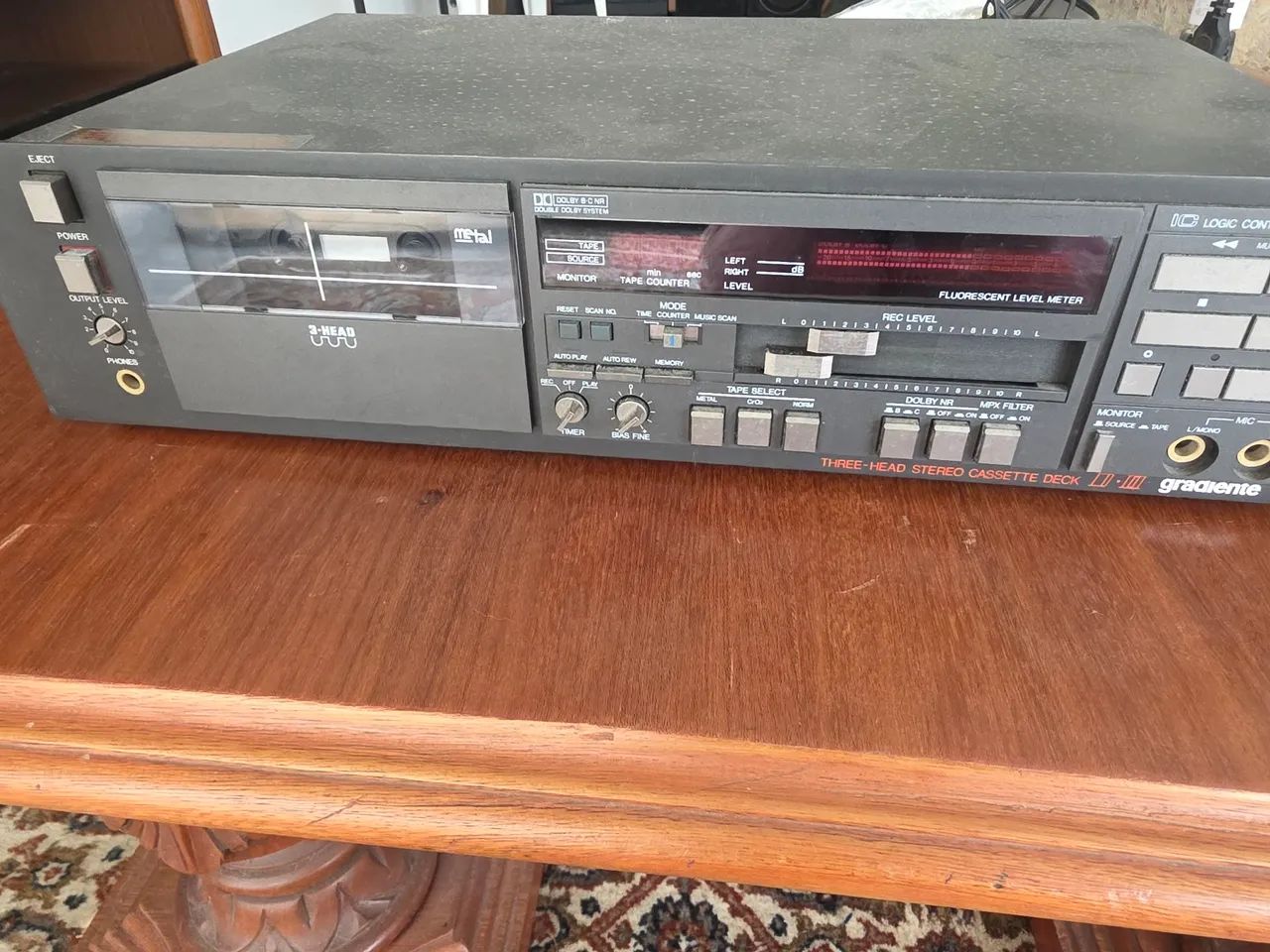 Stereo Cassette Deck gradiente - Foto 3