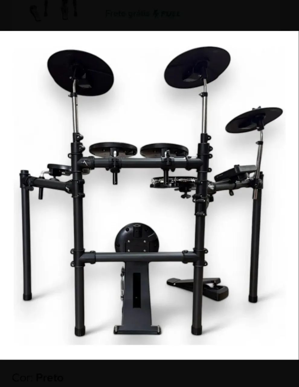 Bateria eletrônica seven 