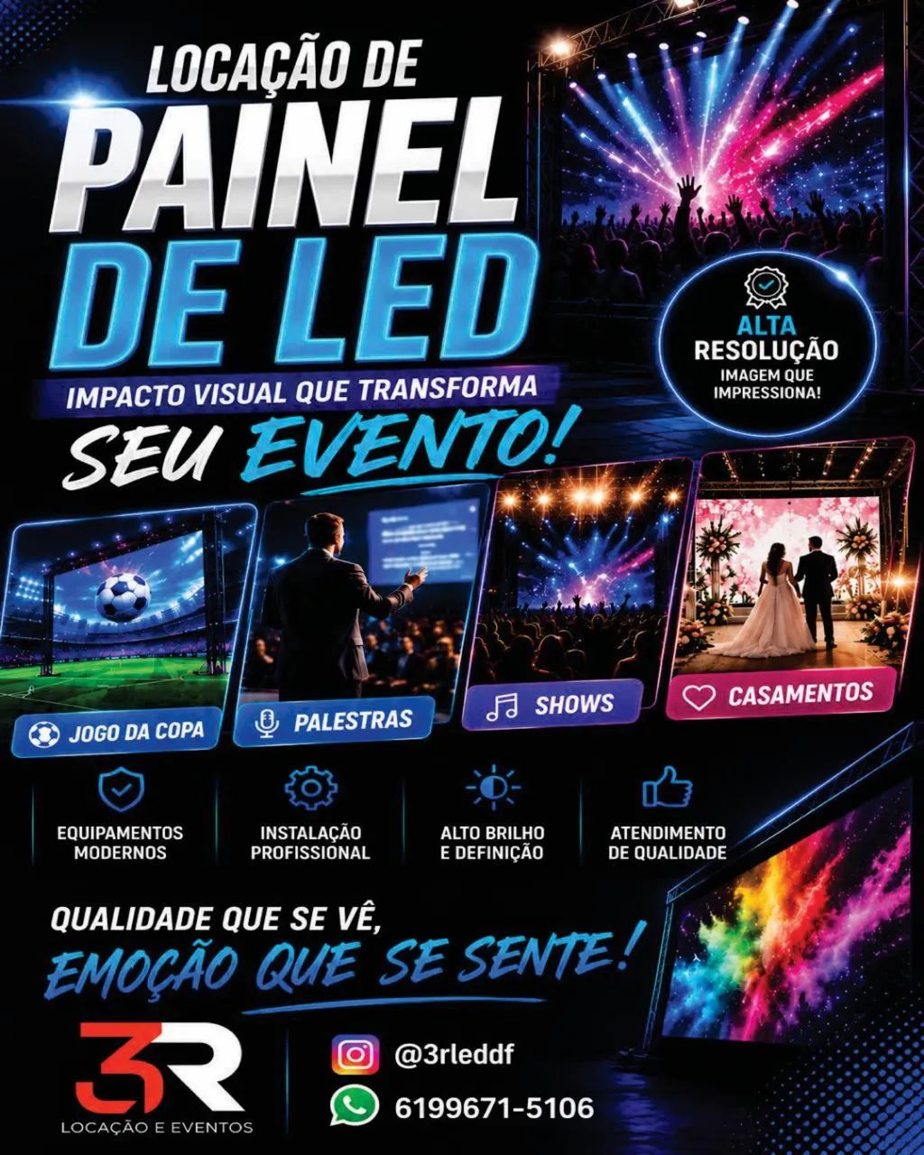 Painel de Led/Telão/Eventos/Som/Gráfica  - Foto 2