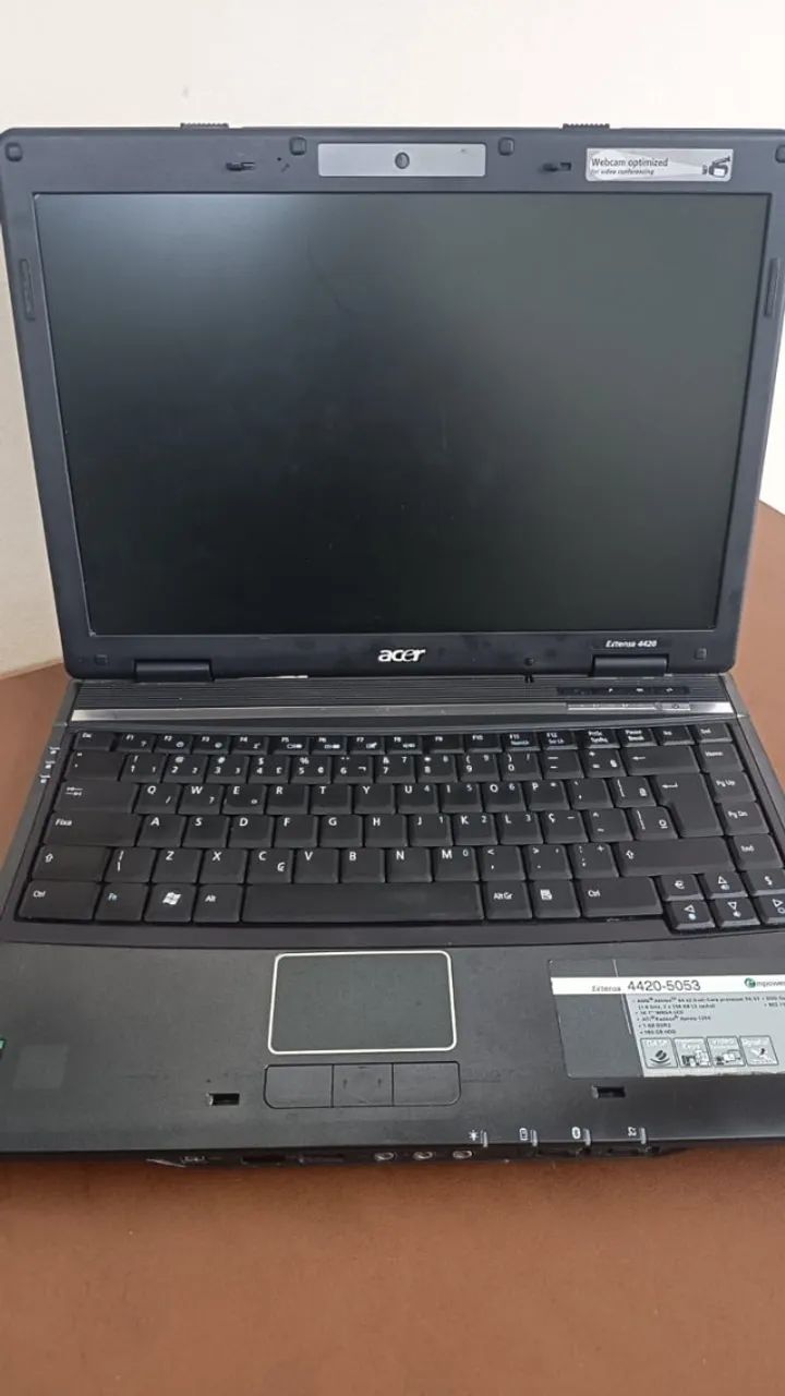CARCAÇA COMPLETA NOTEBOOK ACER 4420-5053 