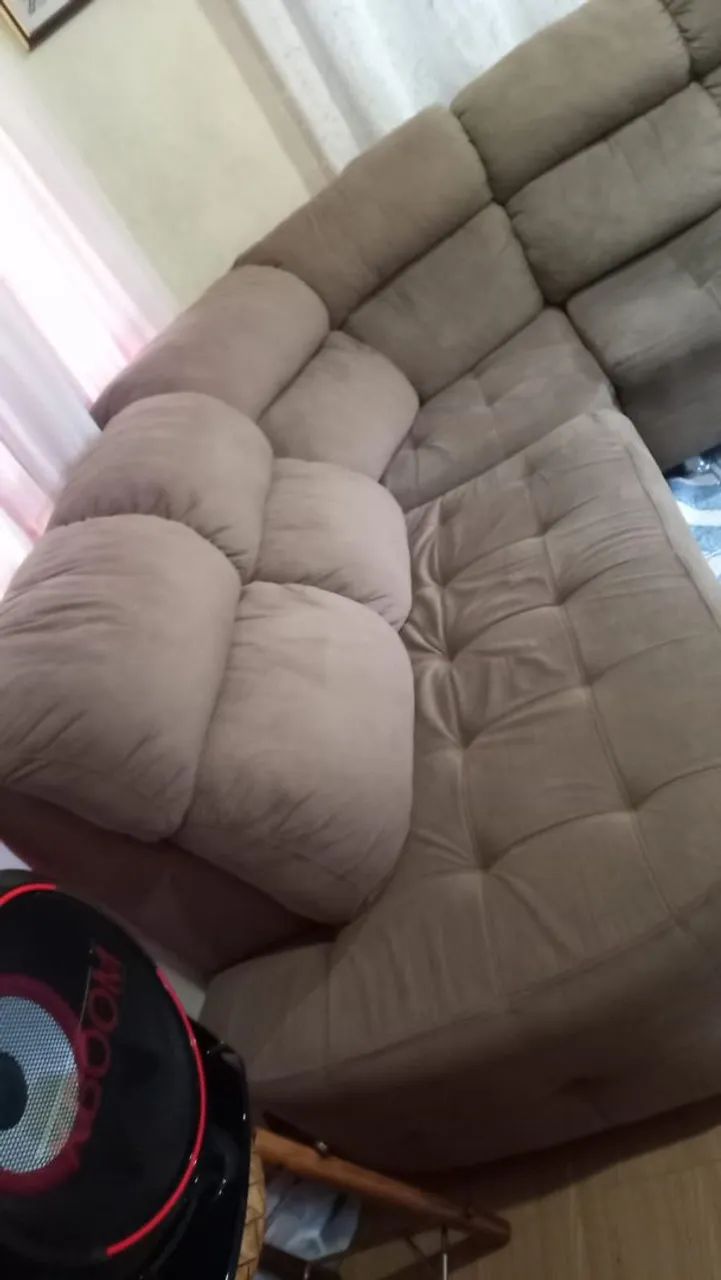 SOFÁ CONJUGADO EM L EM PERFEITO ESTÁDO SEM MANCHAS E SEM RASCADOS 850$