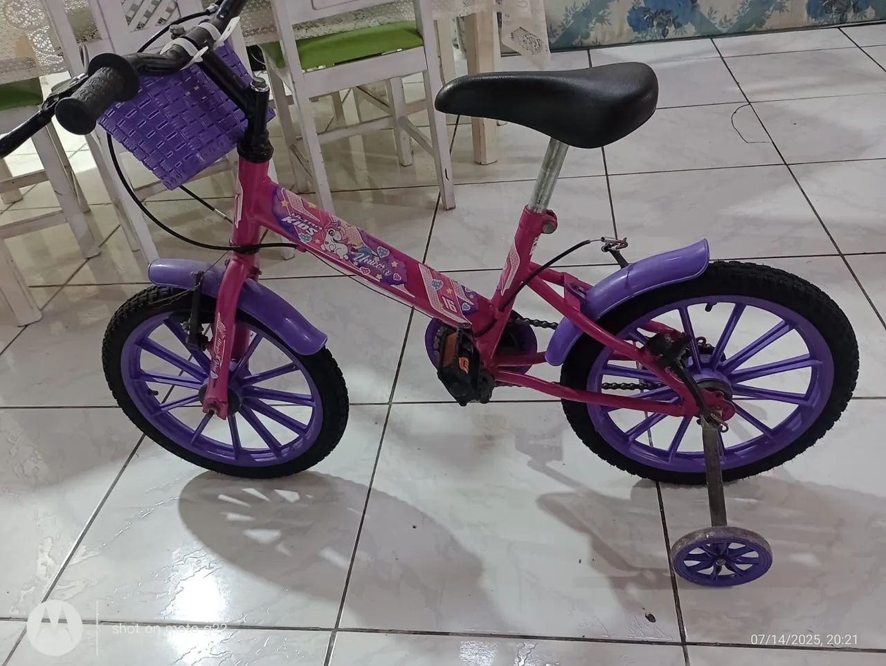 Bicicleta Infantil Feminina Aro 16 - Foto 2